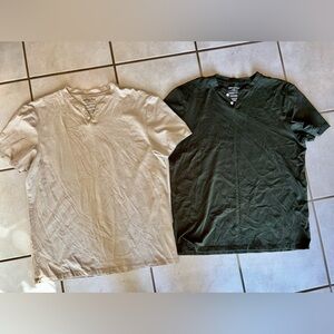 2 paper denim & cloth shirts